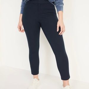 Old Navy High-Waisted Pixie Ankle Pants Size 18 Black Jack Navy